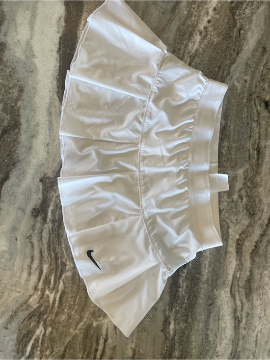 Nike Pants - Nike White Dri-FIT Athletic Skirt with Inner Shorts